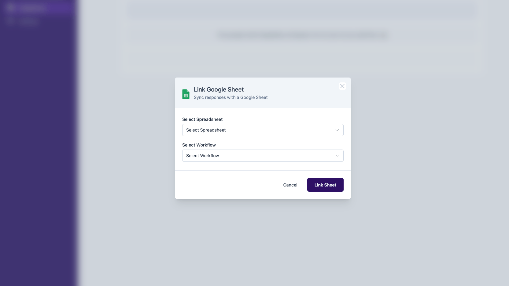 Link TypeflowAI with a Google Sheet