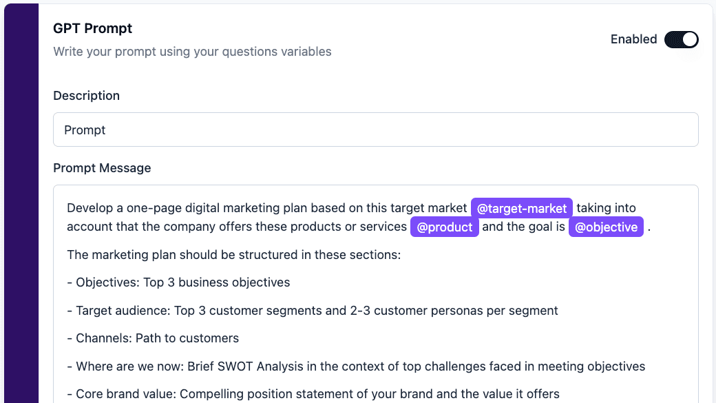 Allan Dib 1 Page Marketing Plan