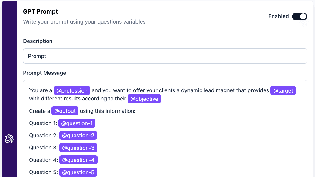 Dynamic Lead Magnet